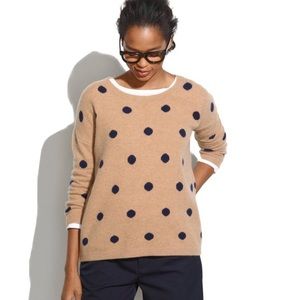 Madewell Polkadot Sweater